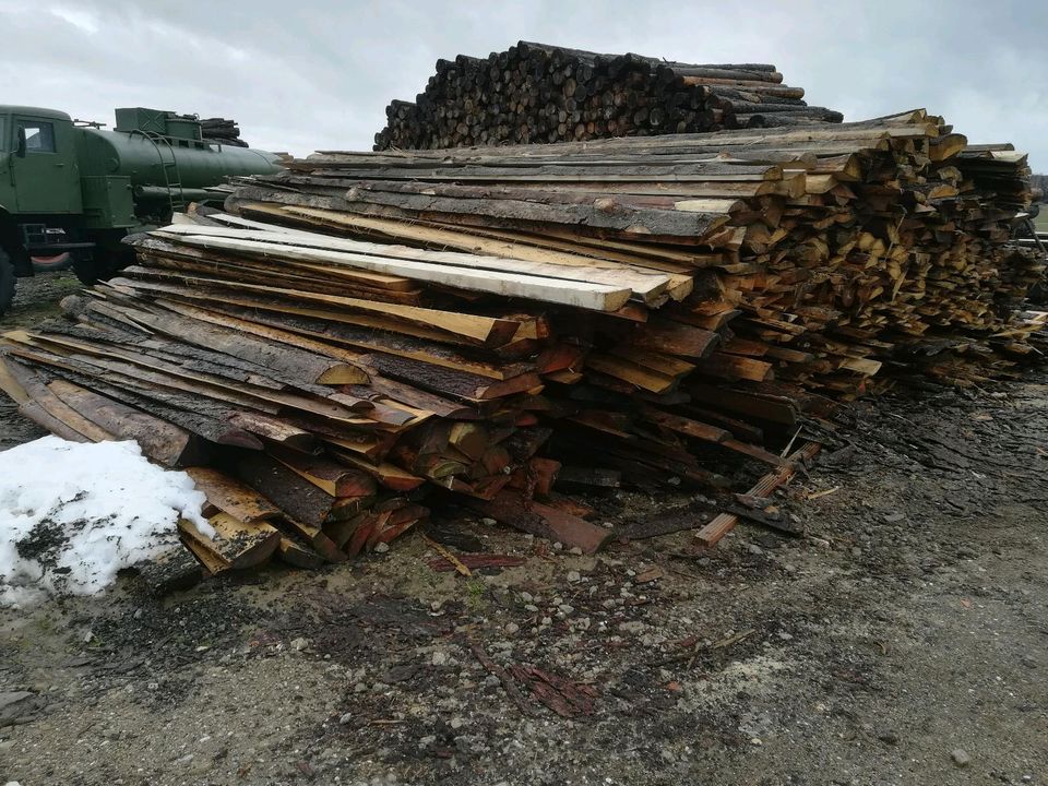 Schwarten Brennholz Holz Nadelholz! KAMINHOLZ in Großschirma