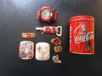 8 x Coca Cola Reklame * Uhr ,Flaschenöffner , Anstecker .******** Nordrhein-Westfalen - Heiligenhaus Vorschau