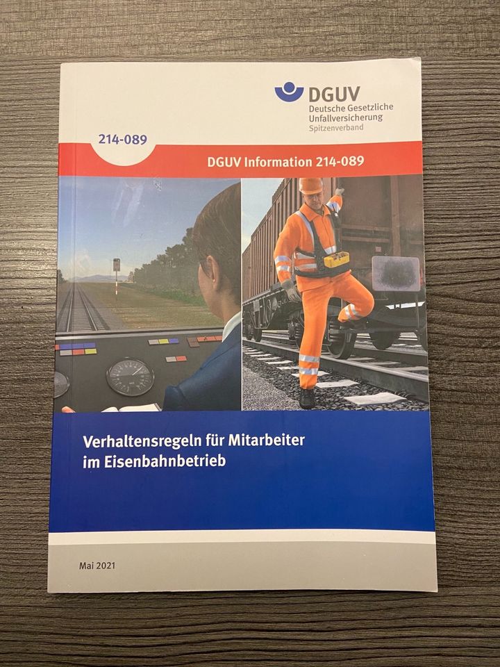 Neu ! Buch Verhaltensregeln für Mitarbeiter im Eisenbahnbetrieb in Maulbronn