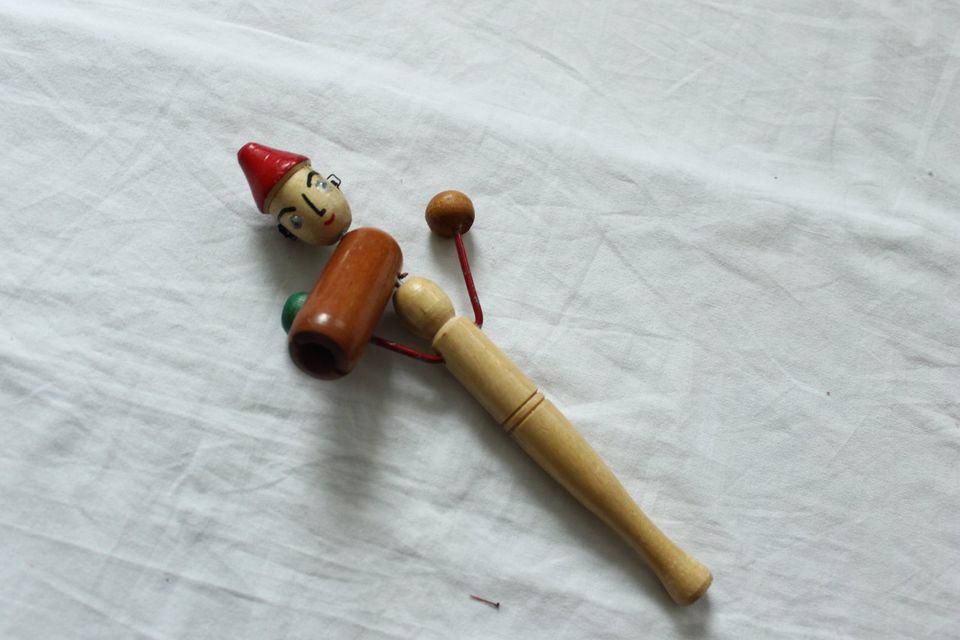 Holz-Klang-Männchen Musik-Instrument Klang-Hölzer Handarbeit in München