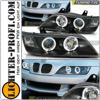 LED Angel Eyes Scheinwerfer schwarz für BMW Z3 96-02 Hessen - Calden Vorschau