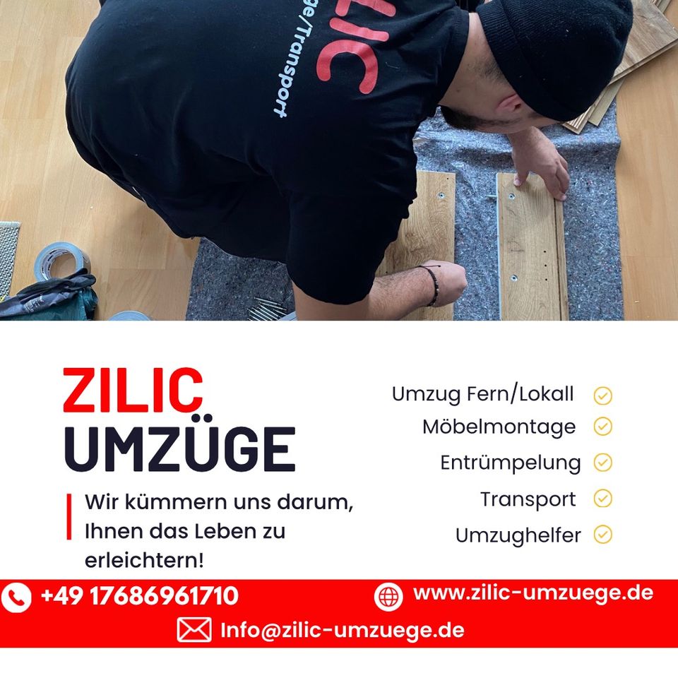 Umzug/Transport / Montageservice / Umzug helfer / Möbelmontage/Umzüge in Stuttgart