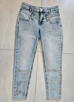 leichte Tredy Ankle Jeans Gr. 36  mit Glitzersteinen Bayern - Zirndorf Vorschau