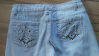 Esprit Capri  Jeans 7/8 Nieten Strass weiß Gr 36 38 Schleswig-Holstein - Wahlstedt Vorschau