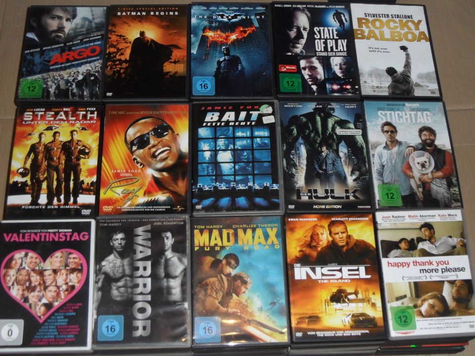 300 DVD Filme Auswahl ++  Bis zu 50% Rabatt ++ XXL Sammlung in Ludwigshafen