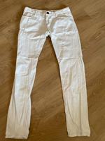 Stradivarius weiße ripped Jeans Bayern - Erlangen Vorschau