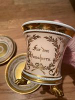 KPM Ziertasse Tasse Für den Hausherren, antik mit 1 Untertasse Kr. München - Baierbrunn Vorschau
