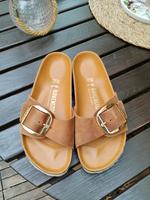 Birkenstock Madrid Big Buckle Nubukleder Düsseldorf - Bilk Vorschau