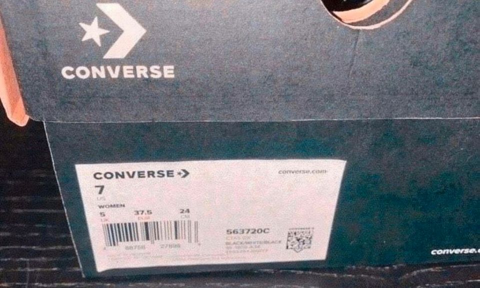 Converse sneakers Ctas Ox 563720C Schwarz Gr.37,5 in Hamburg
