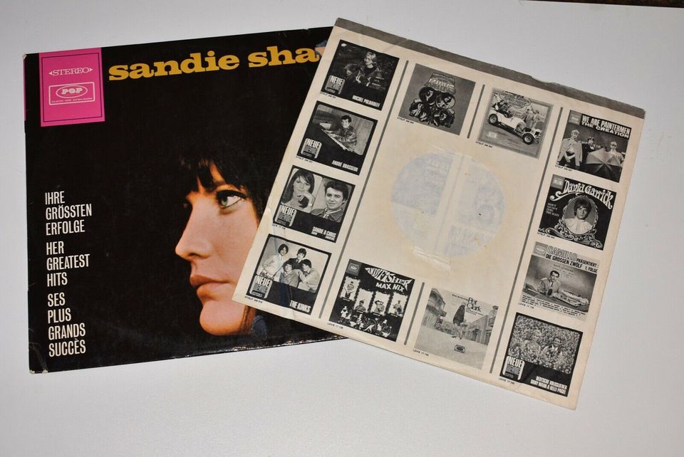 SANDIE SHAW - Ihre grössten Erfolge / Vinyl LP Schallplatte Vogue in Neuenburg am Rhein