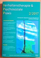 Verhaltenstherapie und Psychosoziale Praxis 2/2017 Baden-Württemberg - Haiterbach Vorschau
