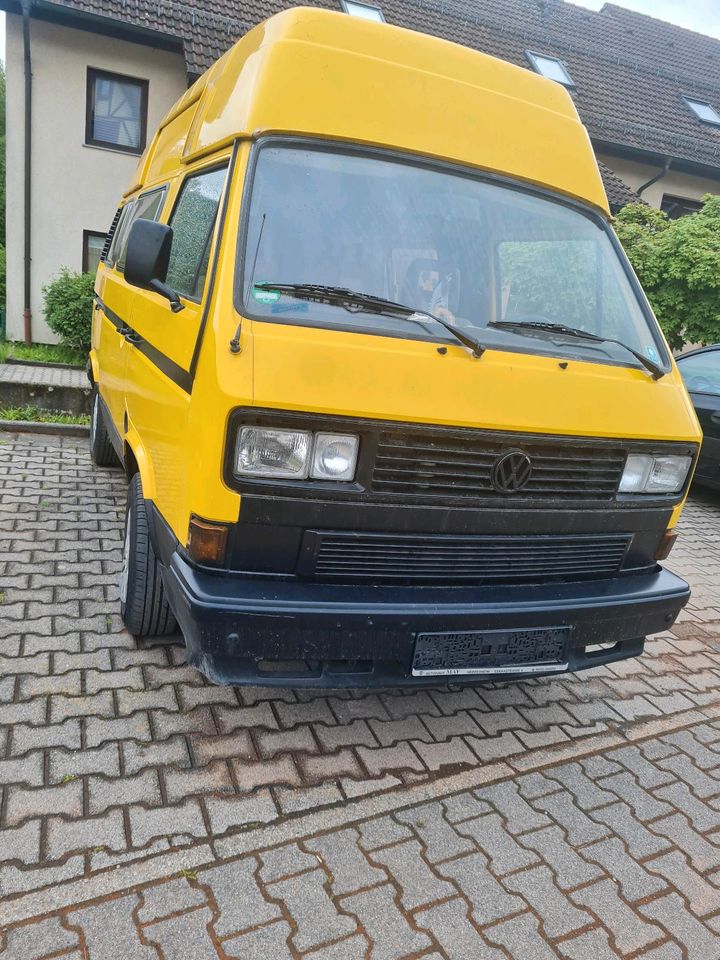 Vw Bus T 3 Wohnmobil Ex Post Bus mit Tüv in Wald-Michelbach