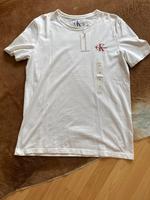 Original Calvin Klein Jeans T-Shirt Shirt Weiß Gr.42 XL NEU Brandenburg - Bernau Vorschau