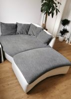 Couch 2-teilig mit flexibel anstellbarem Hocker Leipzig - Leipzig, Zentrum-Ost Vorschau