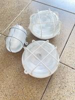 3x Universallampen oval + rund Glas Aufputz Schutzkorb Leuchten Thüringen - Arnstadt Vorschau