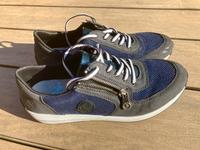 Rieker Damen Sneaker blau Gr. 41 Niedersachsen - Wedemark Vorschau