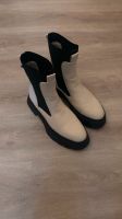 Chunky Chelsea Boots - beige schwarz - Gr 41  1x getragen Nordrhein-Westfalen - Niederkassel Vorschau