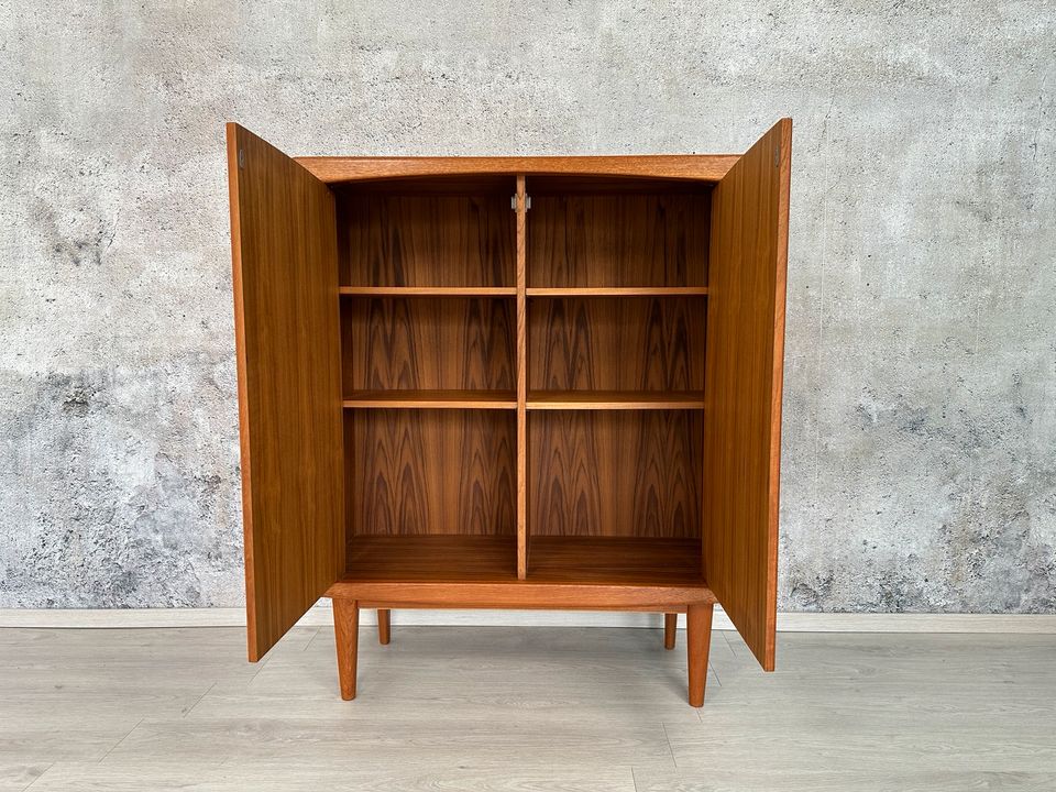 Teak Highboard Sideboard MidCentury, 1960er in Mülsen