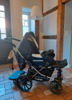 Emmaljunga Kinderwagen Duo in Blau Schleswig-Holstein - Bad Segeberg Vorschau