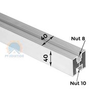 Aluprofil Alu Solarprofil 40x40mm Montageprofil PV-Anlage Niedersachsen - Seelze Vorschau