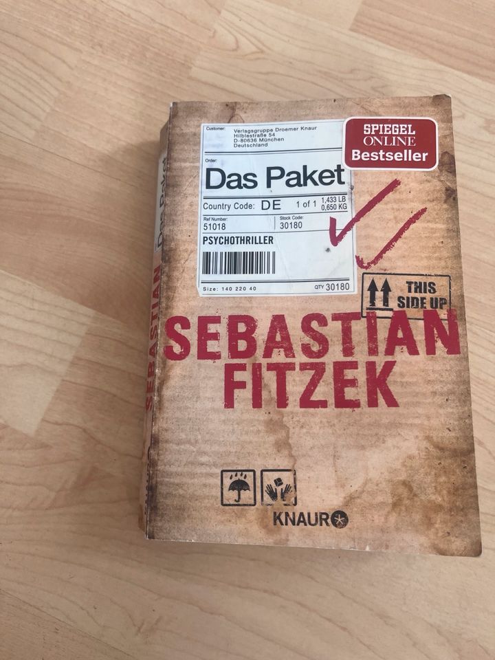 Sebastian Fitzek thriller in Würzburg