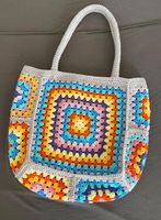 Häkeltasche, gehäkelte Tasche, Granny Square Tasche, Oma Quadrat Nordrhein-Westfalen - Greven Vorschau