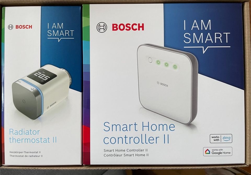 Bosch Smart Home Controller II + Thermostat II NEU, ungeöffnet in Stuttgart