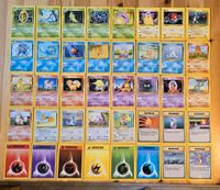 Pokemon Set Base 102 top 40 Karten TCG Pikachu Glumanda Schiggy Sachsen - Callenberg b Hohenstein-Ernstthal Vorschau