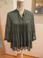 Only Pigalle Bluse Sommerbluse Grün Boho Tunika Bayern - Stegaurach Vorschau