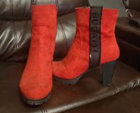 Rote Bugatti Stiefeletten Horn-Lehe - Lehesterdeich Vorschau
