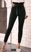 Schwarze Hose Schleife Leggings Freizeithose Gr. XS Gürtel Bayern - Trebgast Vorschau