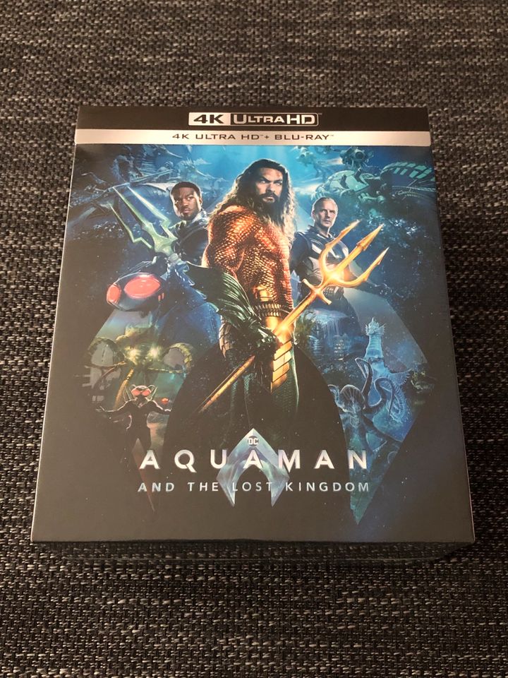 Aquaman and the Lost Kingdom 4K OneClick Manta Lab Blu-Ray OVP!!! in Zwickau