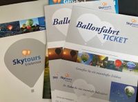 Sky Tours / 2x Ballon Fahrt Tickets / Gutschein Hessen - Gießen Vorschau