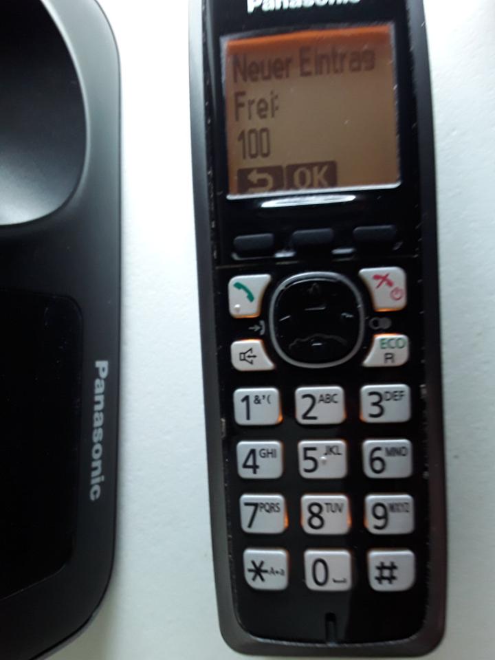 Festnetz-Telefon Panasonic KX-TG6521 mit AB, ohne Netzteil. in Berlin