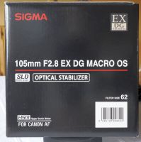 Objektiv Sigma® 105mm Makro OS, f 1:2.8, für Anschluss: Canon® EF Hessen - Großalmerode Vorschau