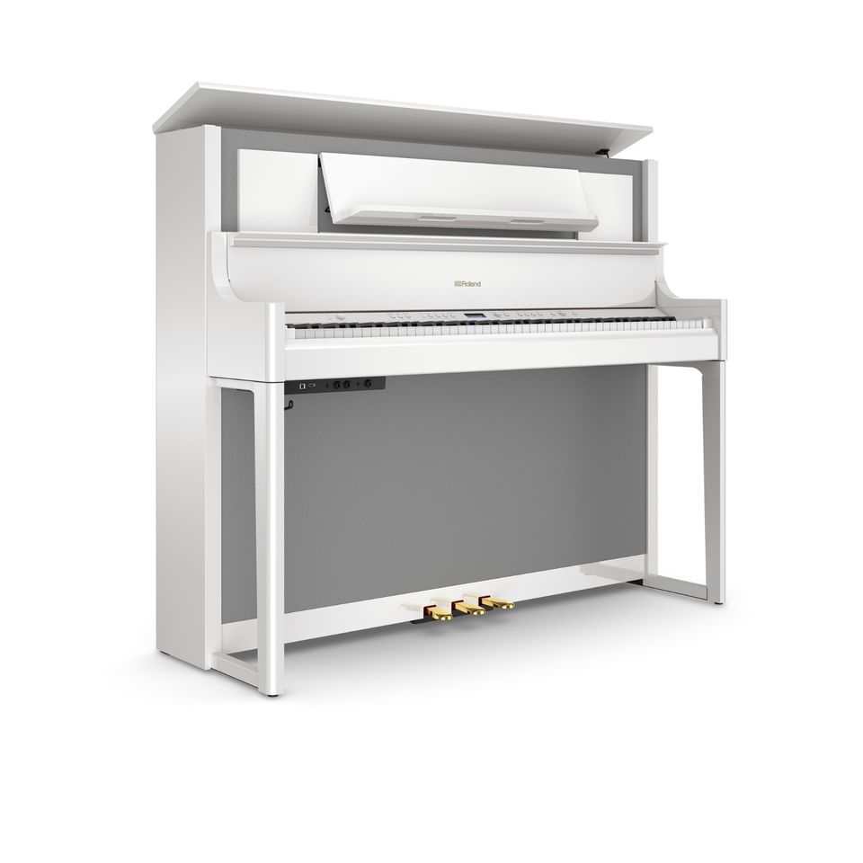 E-Piano Klavier Roland LX-708 WH/P deutschlandweit mieten mit Mietanrechung in Offenburg