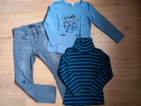 Steiff Langarmshirt * H&M Rolli * Jeans * Gr./Größe 110/116 Hessen - Mücke Vorschau