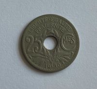25 Centimes Frankreich 1930 Lochgeld Leipzig - Leipzig, Zentrum-Nord Vorschau