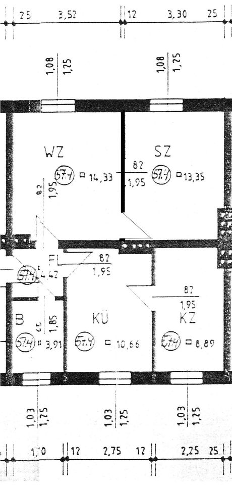 bezugsfreie 3-Raum Wohnung mit Stellplatz und Gartenpartie in Staßfurt in Staßfurt