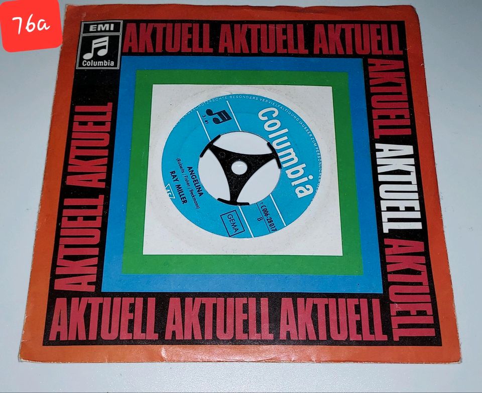 6[ Vinyl Vintage RETRO Single Schallplatten Musik Truhe Classik in Nürnberg (Mittelfr)
