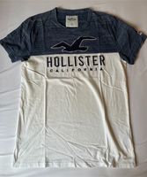 Hollister T-Shirt weiß/blau neuwertig Größe M Hessen - Groß-Gerau Vorschau