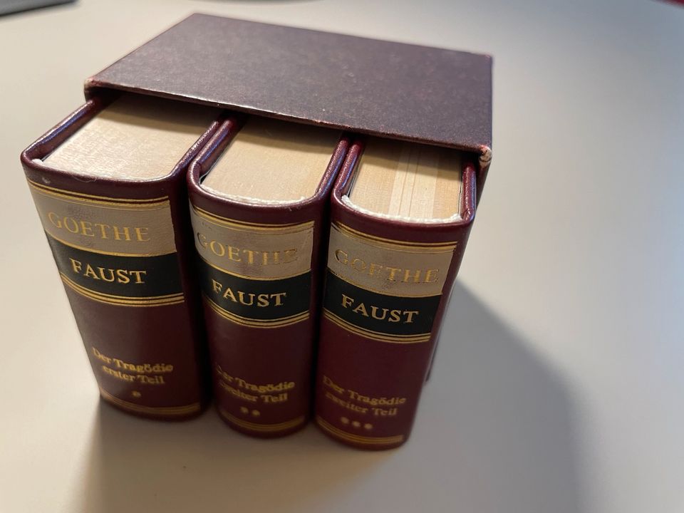 Faust - erster und zweiter Teil, Goethe, Minibuch Miniature in Berlin