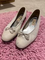⭐️ Leder Gabor Ballerina weiß Schuhe gr 40 Brautschuhe Verlobung Duisburg - Rheinhausen Vorschau