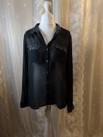 Garcia Jeans schwarze Bluse / Hemd Gr. XL / 42 Sachsen-Anhalt - Bernburg (Saale) Vorschau