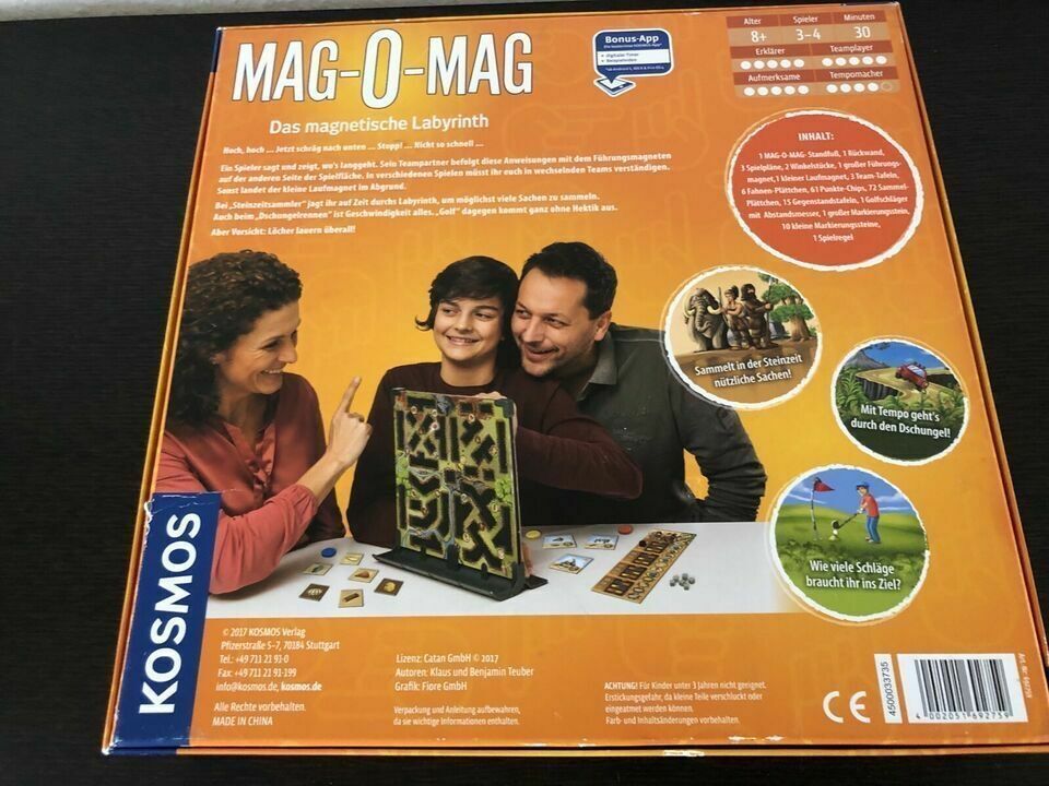 MAG-O-MAG Das magnetische Labyrinth Magnetspiel Kosmos Familie in Hannover