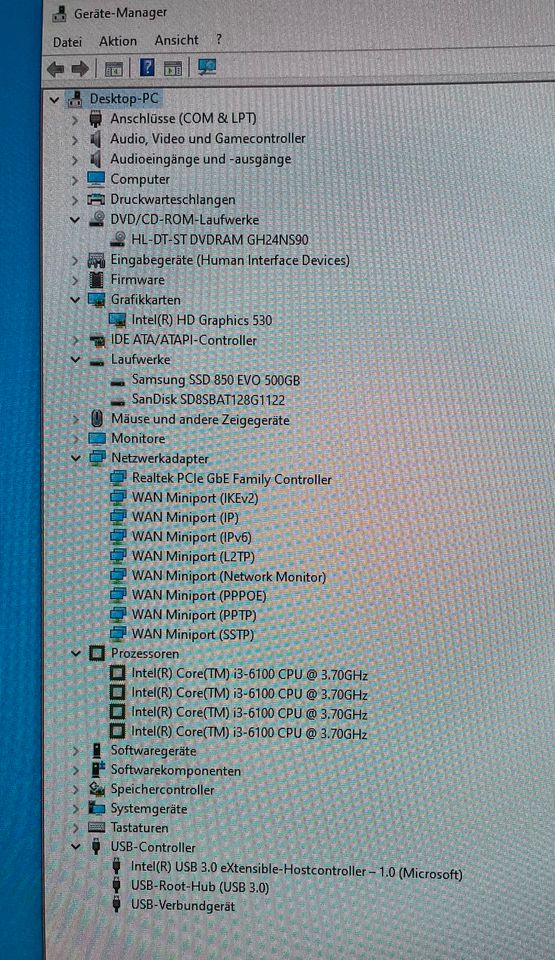 Office-PC (INTEL i3, DVD-Brenner,8 GB RAM,SSD‘s) in Landshut