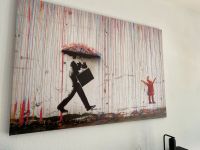 Banksy-colored rain-Leinwand in 80x120cm Berlin - Spandau Vorschau