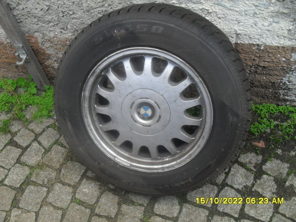 Winterreifen 235/60R16 100H BMW 740i Winterräder in Wainsdorf