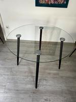 Runder Esstisch mit Glasplatte - 100 cm Düsseldorf - Lichtenbroich Vorschau