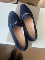 Peter Kaiser Nachtblau mit silber Slipper Gr. 38- NEU Hessen - Kassel Vorschau